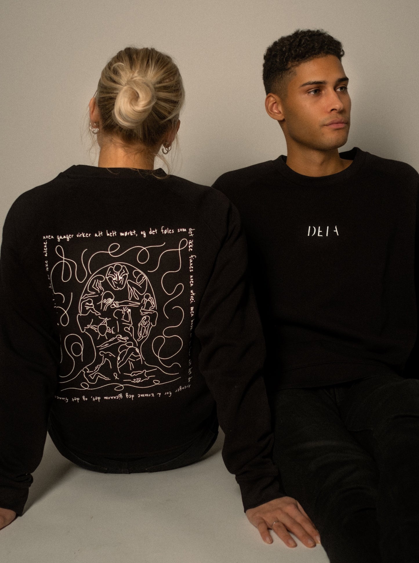 Genser, crewneck, mental helse, unisex